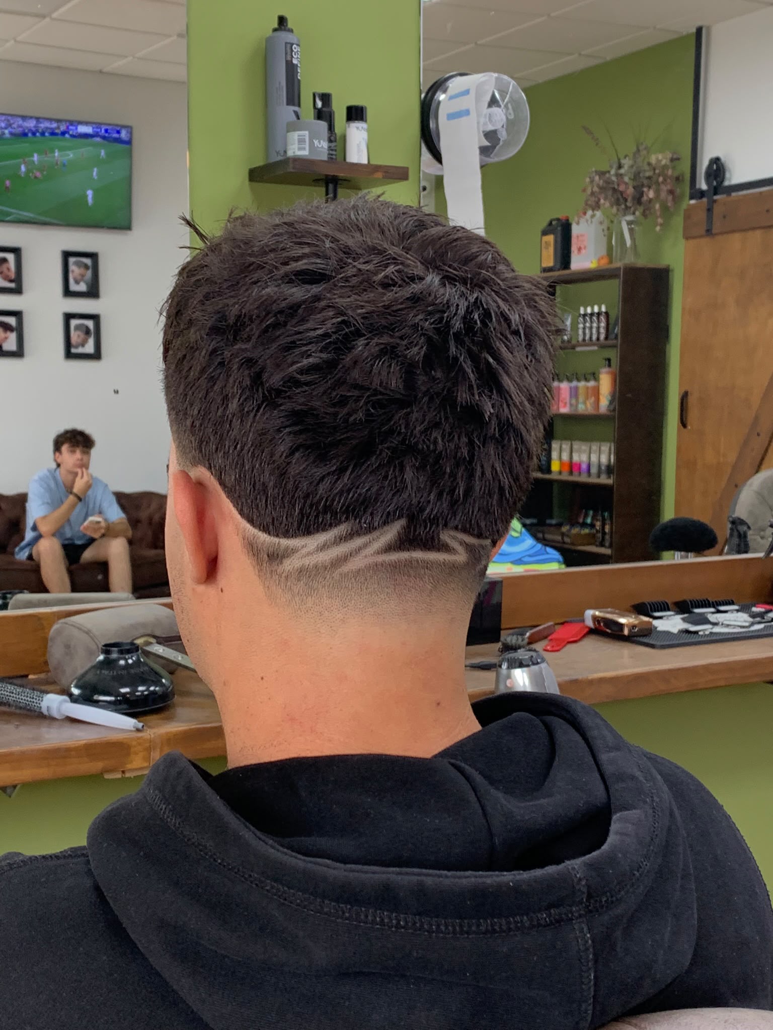 Fade amb disseny fet a 15.16 Barber Studio